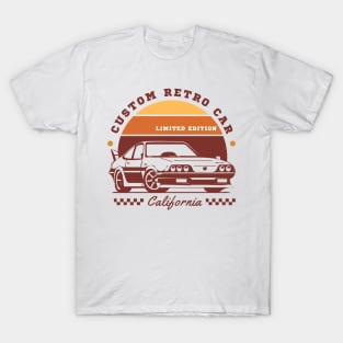 Custom Retro Car. Limited Edition T-Shirt